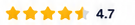4.7 rating